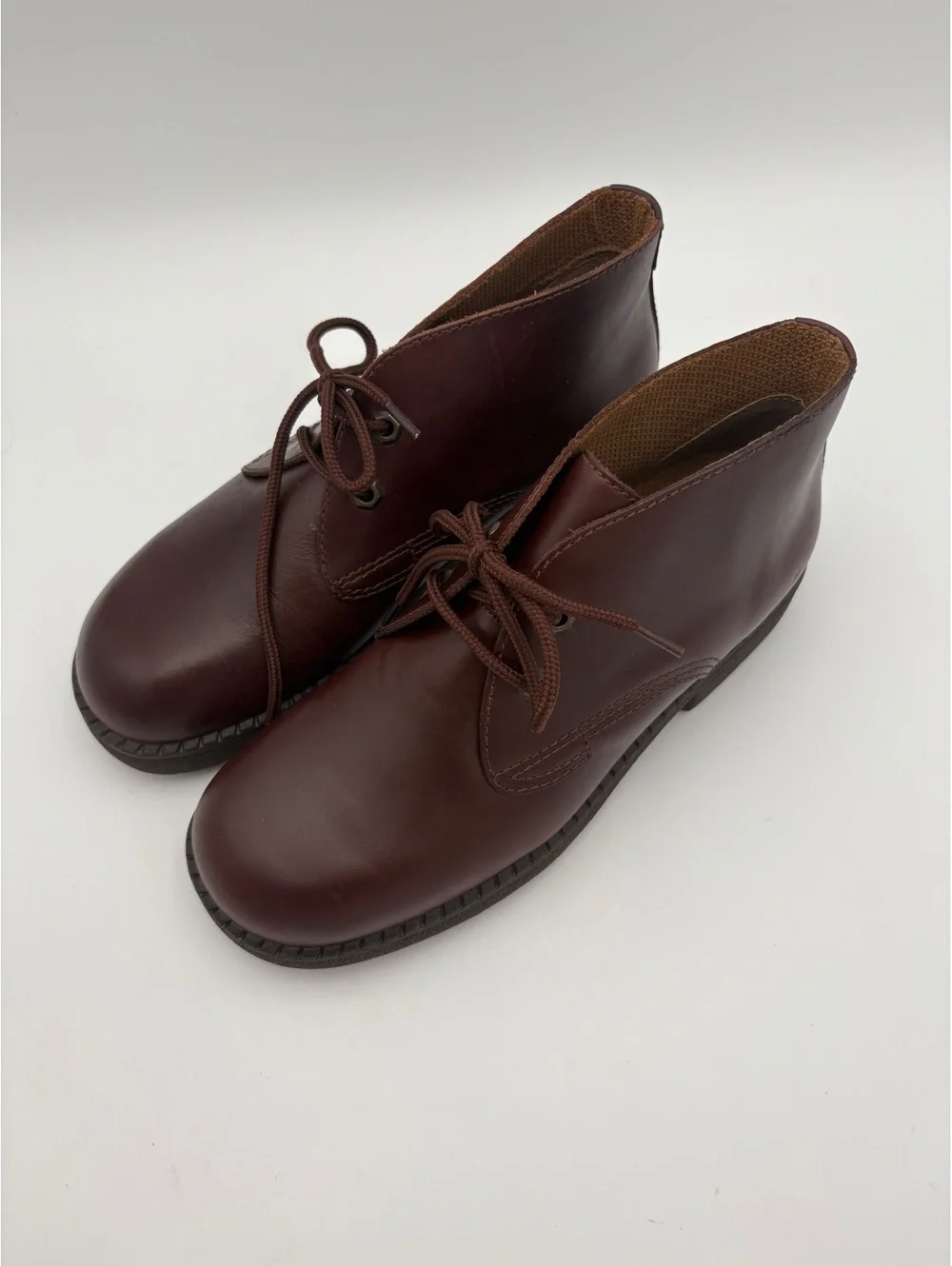 Sonoma Chuckie Men's 10M  Leather Ankle Boots Upper Balance Dress Or Casual